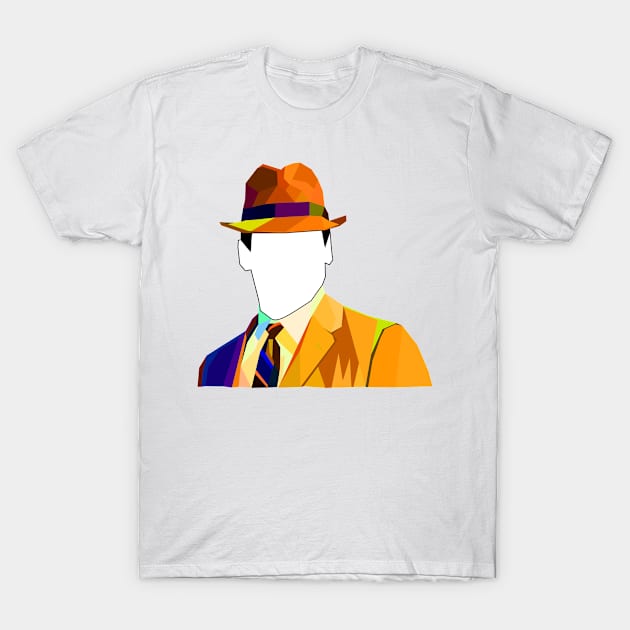 Donald Draper T-Shirt by Worldengine